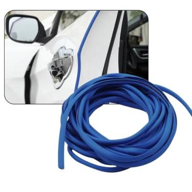 Imagem de Borracha Proteção Porta Volkswagen Amarok Gol Saveiro Azul - Car Shiel