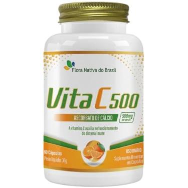 Imagem de Vitamina C 500mg 60 cápsulas - Flora Nativa