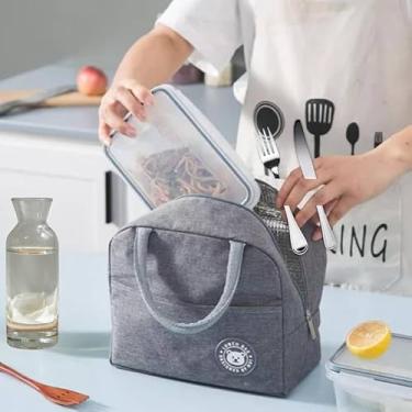 Imagem de Bolsa Térmica Portátil para Marmita – Praticidade, Estilo e Conservação Térmica no Seu Dia a Dia!