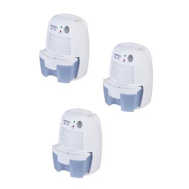 Imagem de Kit 3 Desumidificadores De Ar Modelo Peltier 250ml Bivolt - Komeco