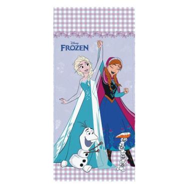 Imagem de Toalha Felpuda de Banho Estampada Frozen - Lepper