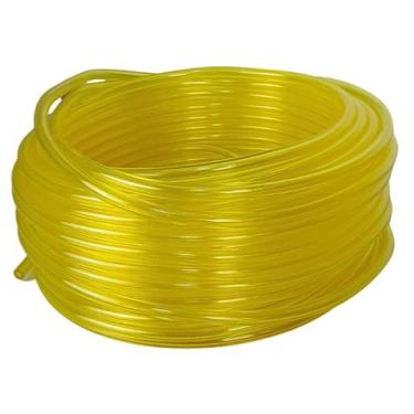 Imagem de Mangueira De Combustível Automotiva Carburador Silicone Amarelo 5,0X2,