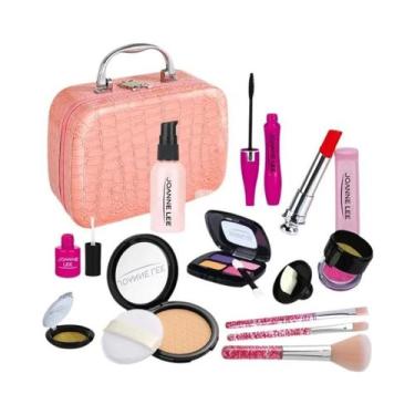 Imagem de Conjunto De Maquiagem De Princesa Para Meninas Fingir Brincar Brinqued