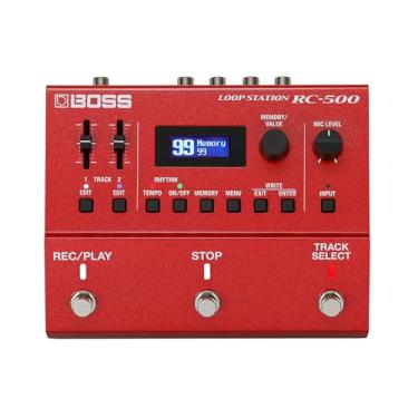 Imagem de BOSS Pedal Gravador De Frases Compacto Rc-500 Loop Station