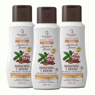 Imagem de 3 UNDs Sabonete Líquido Íntimo Barbatimão e Aroeira 200ml Bio Instinto
