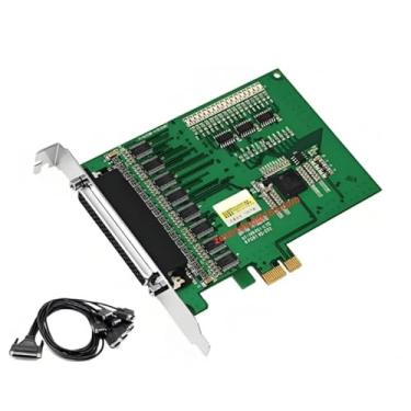 Imagem de 1 peça de peças de equipamento de escritório UT-788 PCI-E para 8 portas RS-232