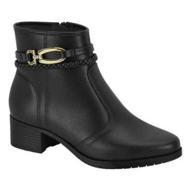 Imagem de Botas Femininas Montaria Cano Curto Salto Grosso Moleca Moda-Feminino