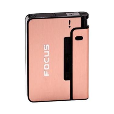 Imagem de Conjunto De Porta-Cigarros Criativo Para Dez Cigarros Com Isqueiro Sub