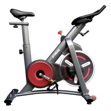 Imagem de Bicicleta Spinning Ergométrica com Flywheel 10kg, Correia Silenciosa, Banco Ajustável e Carenagem Transparente – Uso Residencial e Condomínios