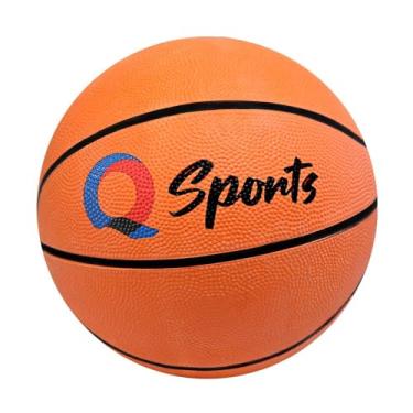 Imagem de Bola de Basquete Medida Padrão, Tamanho 7, Aderência Aprimorada, Borracha Reforçada