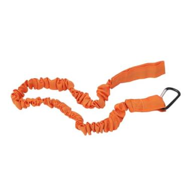 Imagem de Generic Chaço de Caiaque Paddle Leash, Caiaque Raddle Cordão Leve Elástica Multifuncional para Pesca Cana (Laranja)