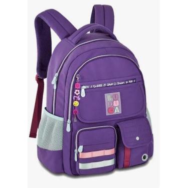 Imagem de Mochila Costas Luluca 17,5" LU 24600- Clio Style, Roxo