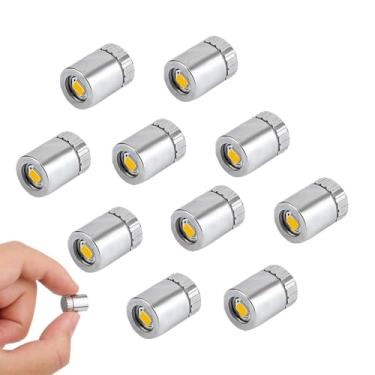 Imagem de BTFO 20 mini luzes LED, minúsculas luzes operadas por bateria para artesanato faça você mesmo, lâmpada elétrica em miniatura para decoração de lanterna de papel, acessórios de casa de bonecas (luz