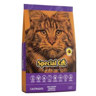 Imagem de Ração Special Cat Premium para Gatos Adultos Castrados - Special dog -