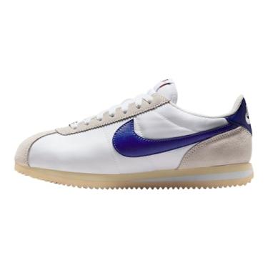 Imagem de Nike Tênis feminino Cortez Textile (DZ2795-102, branco/fantasma/alabastro/noite profunda), Branco/Phantom/Alabastro/Deep Night, 41