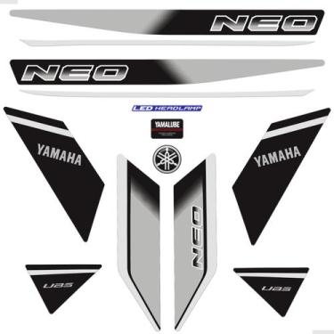 Imagem de Adesivos Para Moto Yamaha Neo 125 UBS 2023/2024 + Emblema - SPORTINOX,