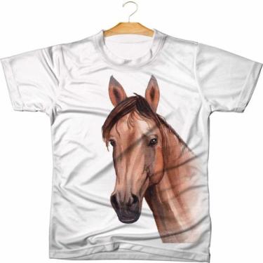 Imagem de Camiseta Blusa Cavalo Feminino Masculino Infantil - 03 - MAHALO CAMISE
