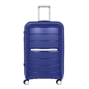 Imagem de Mala De Viagem Samsonite Octolite Expansível Média Azul-Unissex