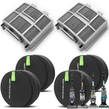 Imagem de Lemige 3418 3774F 3402 Filtro para Bissell SurfaceSense 3418 3415 Borracha de pelos de animais de estimação 3774F 3774 3774G 3775 MultiClean 3402 3409 PowerLifte 3404 aspiradores de pó, 2 HEPA 4