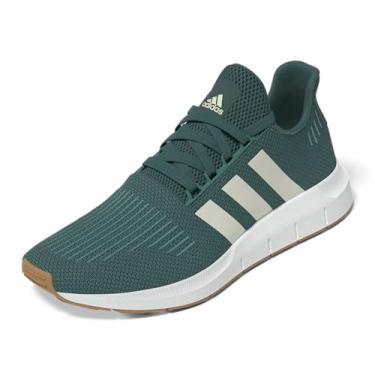 Imagem de adidas Tênis feminino Swift Run 1.0, Preloved azul-petróleo/branco, 36