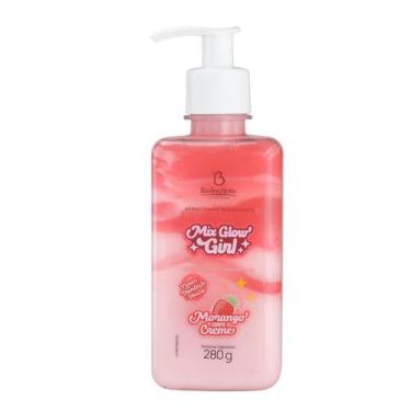 Imagem de Mix Glow Girl Desodorante Corpo Bumbum e Virilha Creme Morango Beijáve