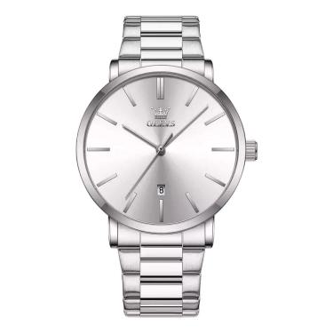 Imagem de Relógio Masculino Olevs 2896 Quartz Luxo Ouro Á Prova d Água