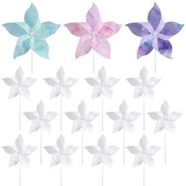 Imagem de Framendino Pacote Com 20 Cata-Ventos De Plástico Para Sublimação, Faça Você Mesmo, Artesanato