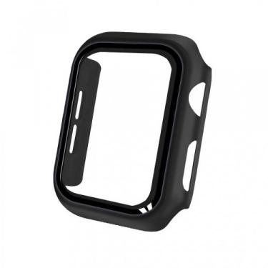 Imagem de Case Armor compatível com Apple Watch 41MM (Series 7) - Preta - Gshiel