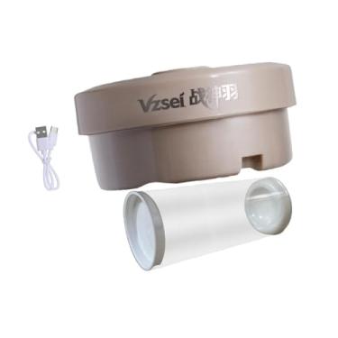 Imagem de Generic Umidificador de peteca, vaporizador de bolas de badminton, multifuncional, portátil, prático, leve para jogos esportivos, boné de tubo de passarinho, Damasco com Balde