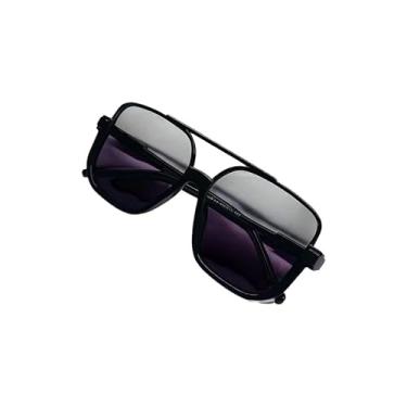 Imagem de Óculos De Sol meia armação metal quadrada lente champanhe pêssego moda Feminina 2025(A Óculos sem estojo)