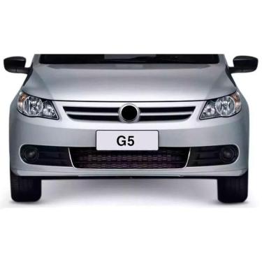 Imagem de Grade Inferior Parachoque Gol Voyage Saveiro G5 Com Cromado