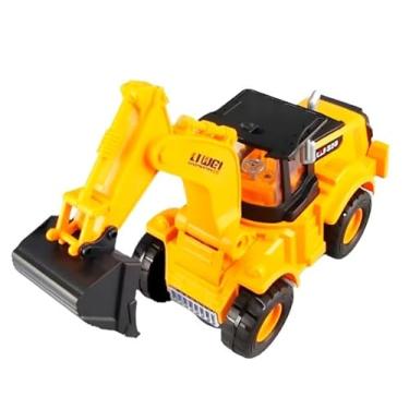 Imagem de Brinquedo Trator Criança Luz Miniatura Infantil