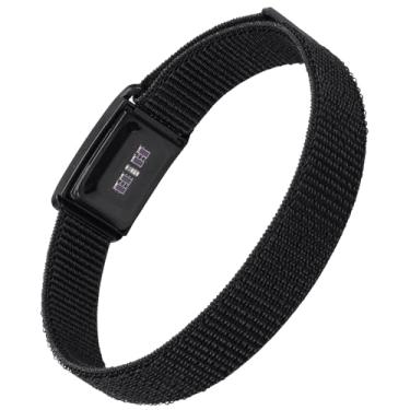 Imagem de MAKCPOIMER Pulseira esportiva de nylon para bíceps, braçadeira ajustável compatível com Whoop 5.0/MG One Peak Life (ECG não suporta) – Não serve para 4.0