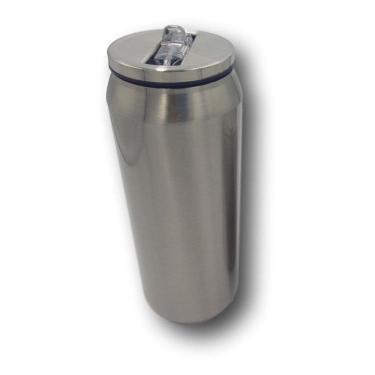 Imagem de Garrafa Squeeze Latão Inox Parede Dupla