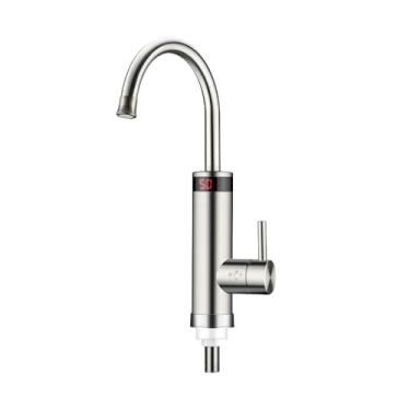 Imagem de Torneira Elétrica Monocomando de Bancada 220V para Cozinha Gourmet com Misturador Marca EL-BULL Uso com Alta Pressão de Água