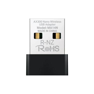 Imagem de Adaptador Wireless Nano Mercusys Usb Wireless Ax300