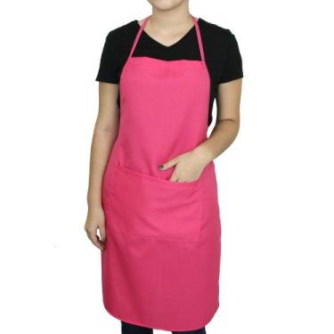 Imagem de Avental Com Bolso De OxfordUnissex Ajustável Para Cozinha Restaurante 