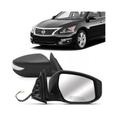 Imagem de Retrovisor Altima 2013 A 2015 Controle Eletrico Com Pisca