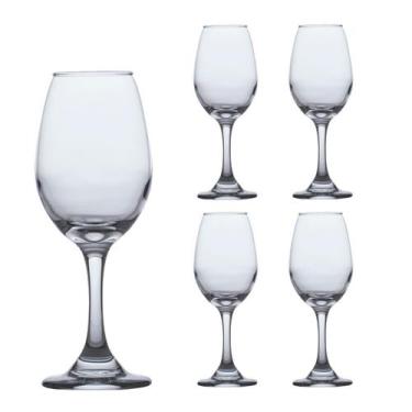 Imagem de Taça de Vinho Resistente Degustação Vinho 365ml -4 unidades - CRISTAR,
