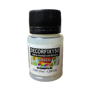 Imagem de Tinta Decorfix 150 Fosco 37ml 300 Base Incolor Corfix