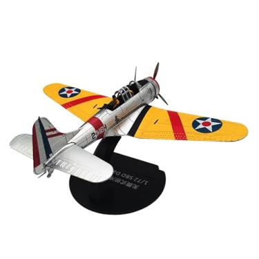 Imagem de oshhni Modelo de aeronave 1/72 Diecast Avião com base de exibição Avião de caça em liga metálica Modelo para cafés Quarto Prateleira Escritório