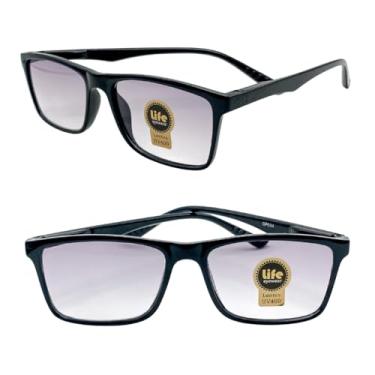 Imagem de Óculos de Leitura Sol Preto com Lentes Perto Grau (Preto, 1, x)