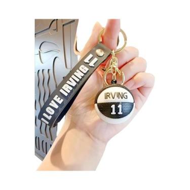 Imagem de Chaveiro 3D De Basquete Kobe Curry James Irving Acessórios Para Mochil