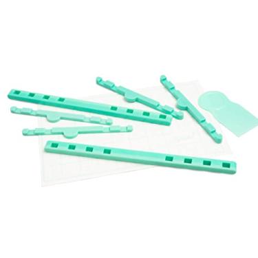 Imagem de O estêncil Sweet Sugarbelle comporta estênceis de 7 x 7 a 12 x 23 cm, inclui moldura magnética, tapete de silicone e espalhador de gelo, assar, cozinhar, biscoitos, sobremesas, decoração