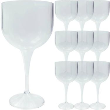 Imagem de 30 Taças Acrílico Gin Tônica Drink 500ml Incolor translúcida - JLK PLA