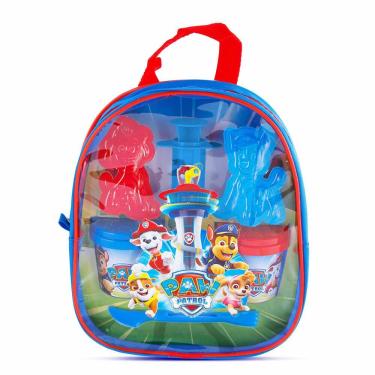 Imagem de Mochila Patrulha Canina Com 3 Potes De Massinha - Kimassa