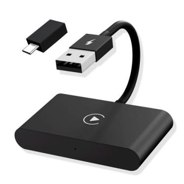 Imagem de Adaptador CarPlay sem fio Tuliyet Convert com fio para sem fio
