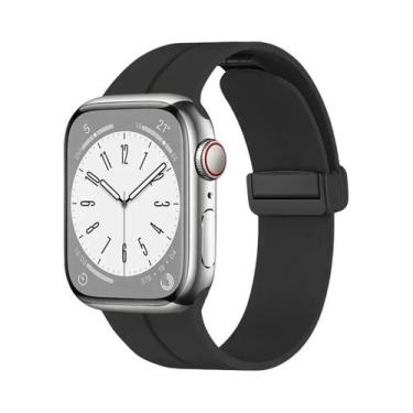 Imagem de Pulseira Magnética De Silicone De 49mm 45mm Para Apple Watch Ultra Sér