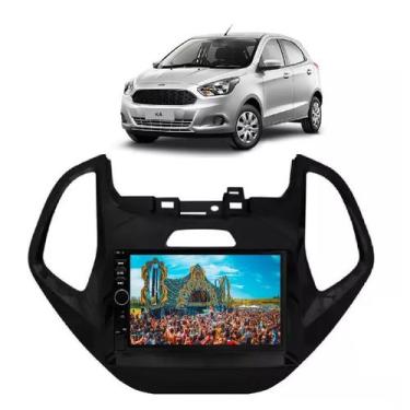 Imagem de Kit Multimídia Ka 14 / 18 Mold Black 7 Pol Carplay AndriodAuto Usb SD 