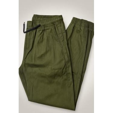 Imagem de Calça masculina Com Bolsos Estilo jogger - Valentes Toys, Verde, GG